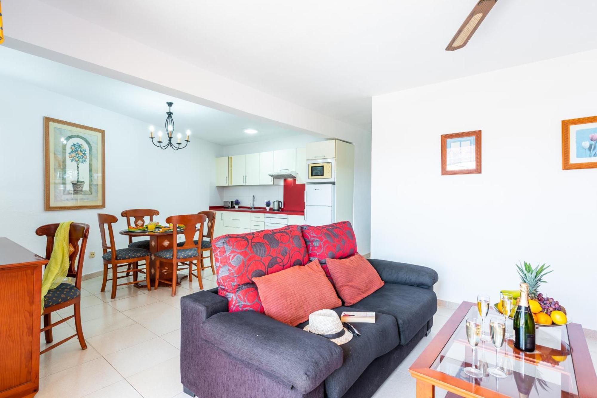 פלאייה דה לאס אמריקס Tenerife South Apartments חדר תמונה